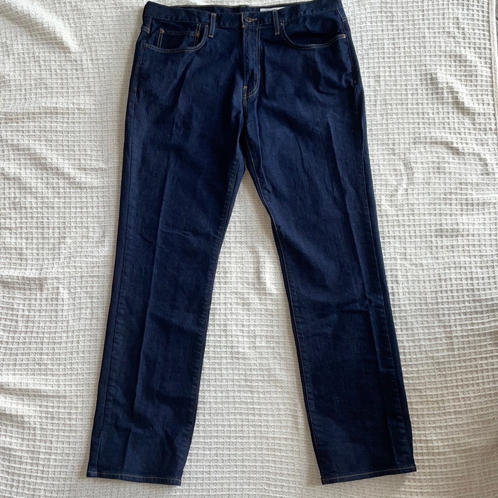 Cremieux Straight Jenas Dark Blue Size 38/34